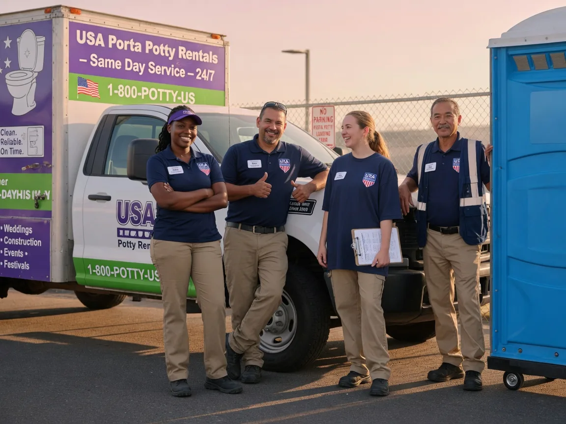 Porta Potty Rental company in South Hill, VA